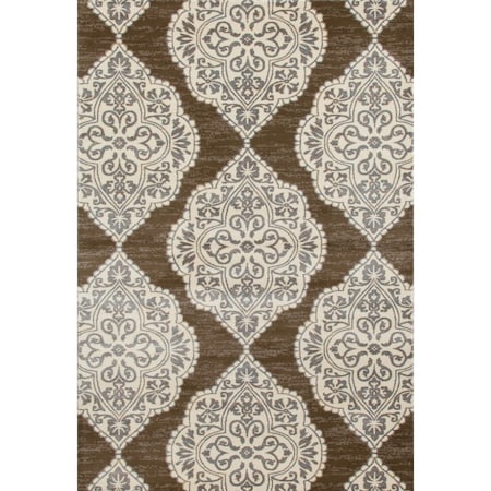 Art Carpet 9 X 12 Ft. Arabella Collection Medallion Woven Area Rug, Mushroom 841864103210